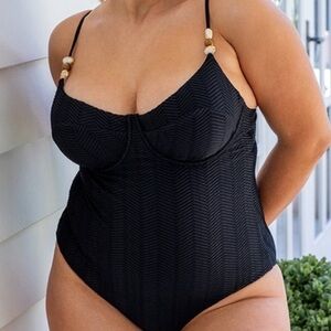 SEA LEVEL Australia Caracas Balconette One Piece Swim